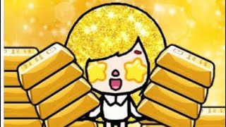 How to make this golden hair | tutorial | toca life world| starcandytoca |