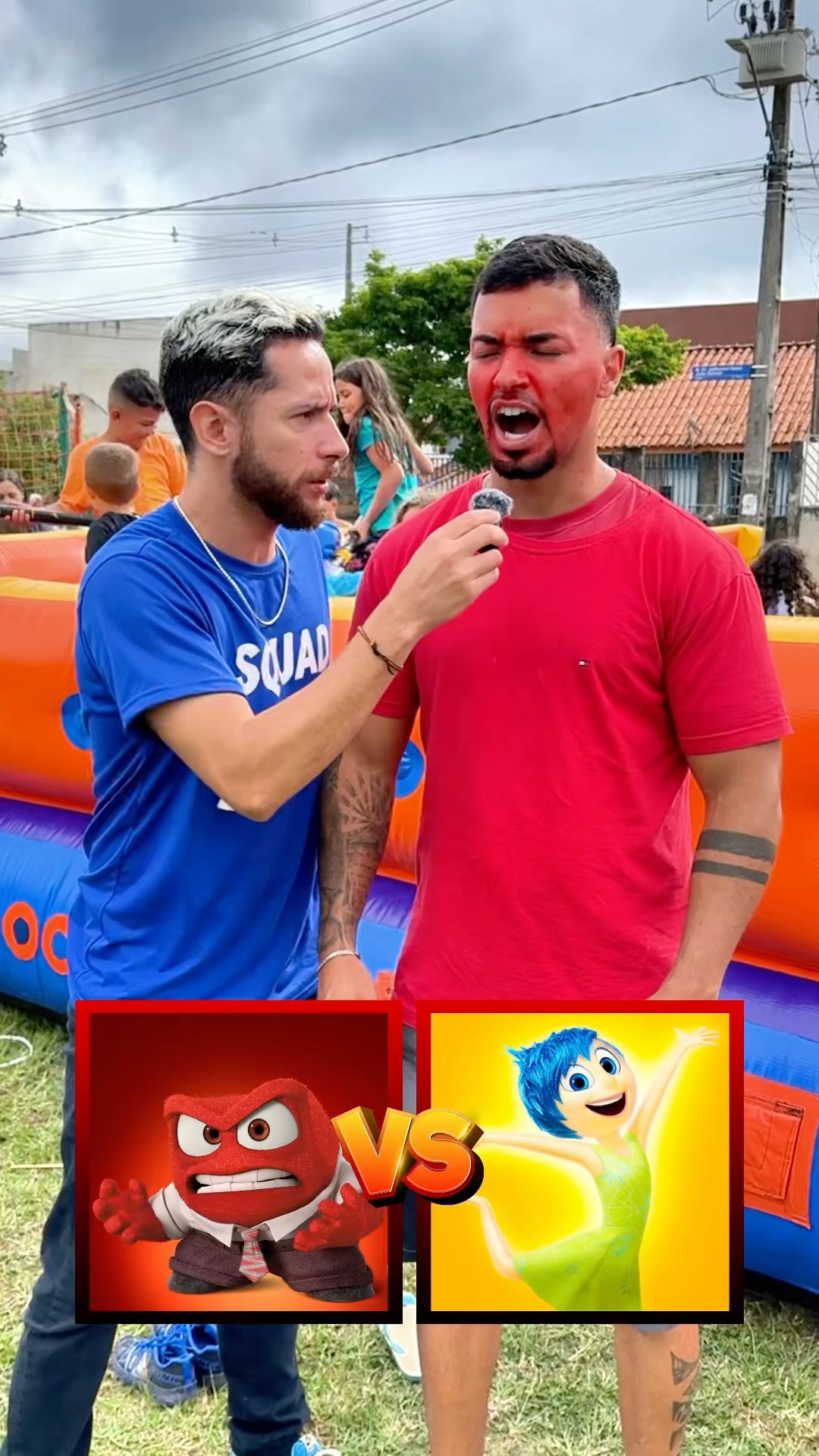 Raiva ou alegria?