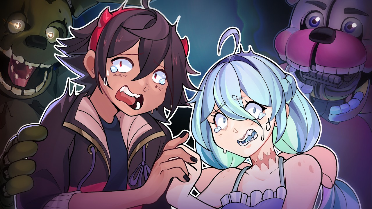 DOIS IDIOTAS DECIDEM TRABALHAR EM UMA PIZZARIA NO FNAF COOP!!