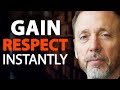 The 5 WAYS To Make People INSTANTLY RESPECT YOU | Lewis Howes