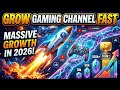 HOW TO GROW GAMING CHANNEL FAST IN 2026 #gaming #grow 