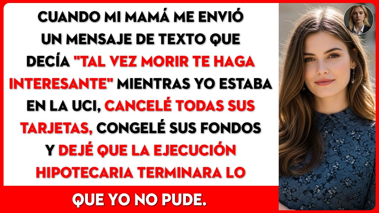 Mi mamá escribió que el mundo estaría mejor sin mí mientras luchaba por vivir. Lo grabé.