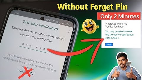 How to Reset (recover) WhatsApp Two step verification without email | two step verification whatsapp