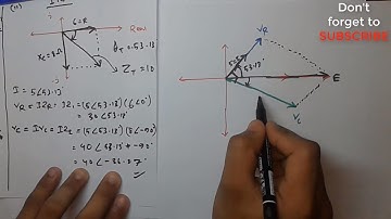 Rc series circuit problem in bangla