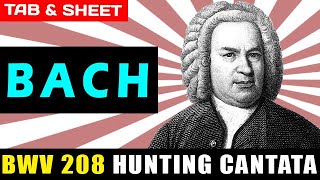 Download Lagu TAB/Sheet: BWV 208 Sheep may safely graze by Johann Sebastian Bach [PDF + Guitar Pro + MIDI] MP3