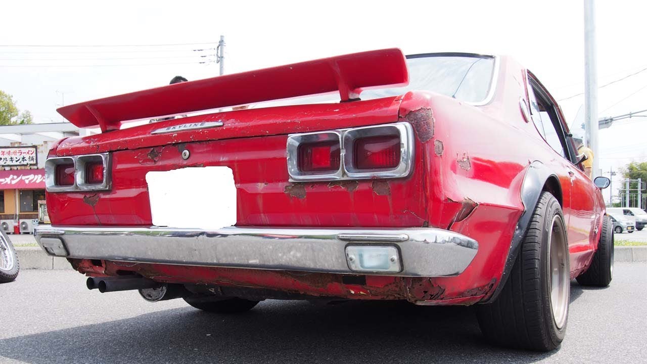 ボロボロのハコスカ（GC10型）をご紹介！ - YouTube