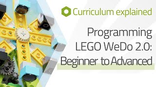 LEGO WeDo 2.0 Beginner to Advanced - Curriculum explained