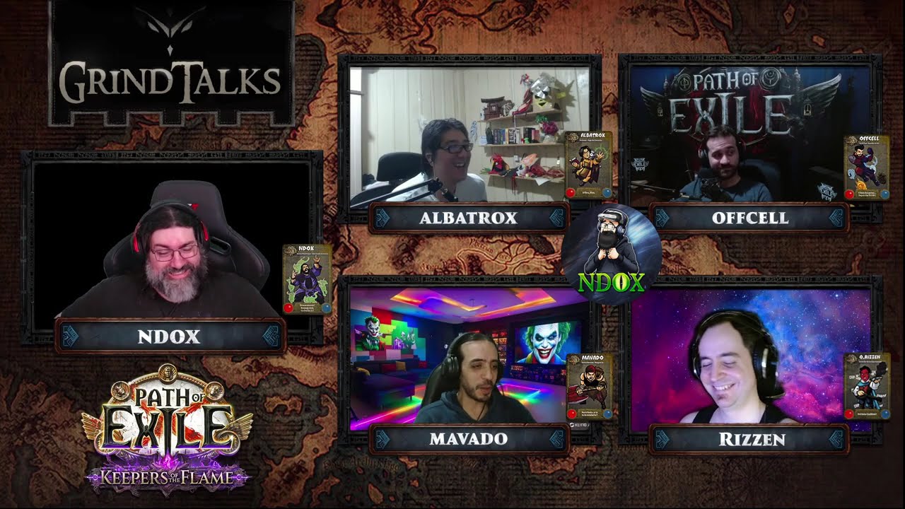 Grind Talks EP05 - Podcast Pré-liga 3.27 Keepers of the Flame - Path of Exile