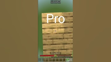 Minecraft slime block mlg Noob vs Pro | #minecraftshorts #gamergalaxy #shorts