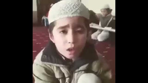 الطفل الروعه ما أجمل صوت سورة المزمل