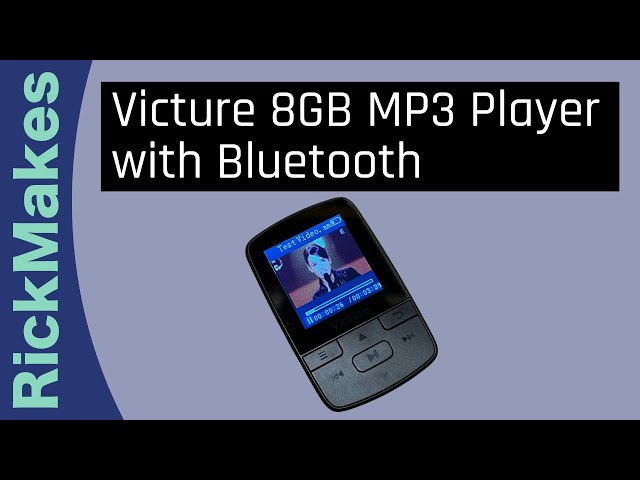 Victure 8GB MP3 Player with Bluetooth