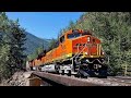 BNSF ES44AC Railroad Crossing Again🤩