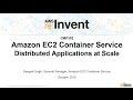 AWS re:Invent 2015 | (CMP302) Amazon ECS: Distributed Applications at Scale