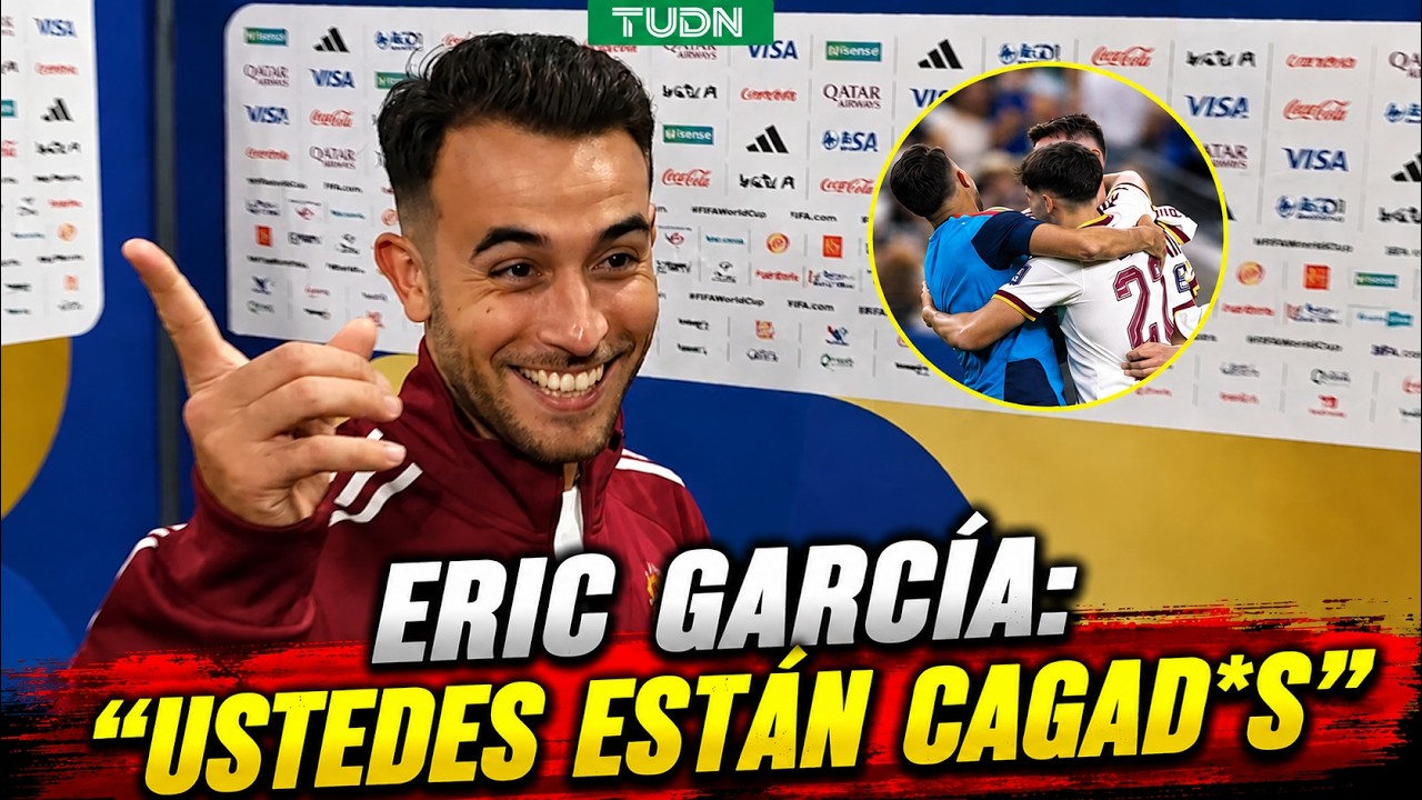Eric García enciende la Final con su respuesta a un periodista argentino | TUDN