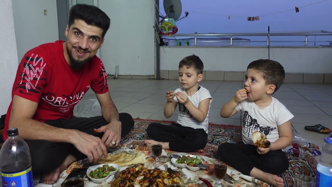 اطيب اكلة مشاوي معا العائلة🥰