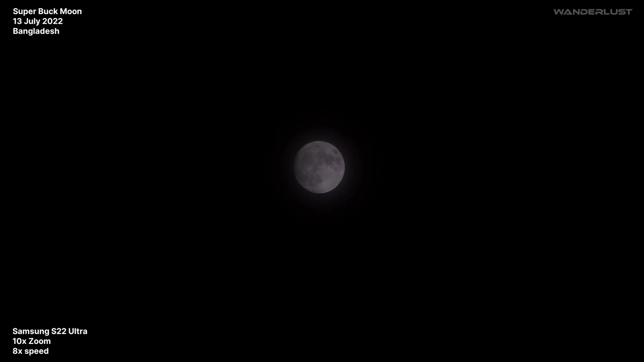 Biggest Super Moon of 2022 || 4K*