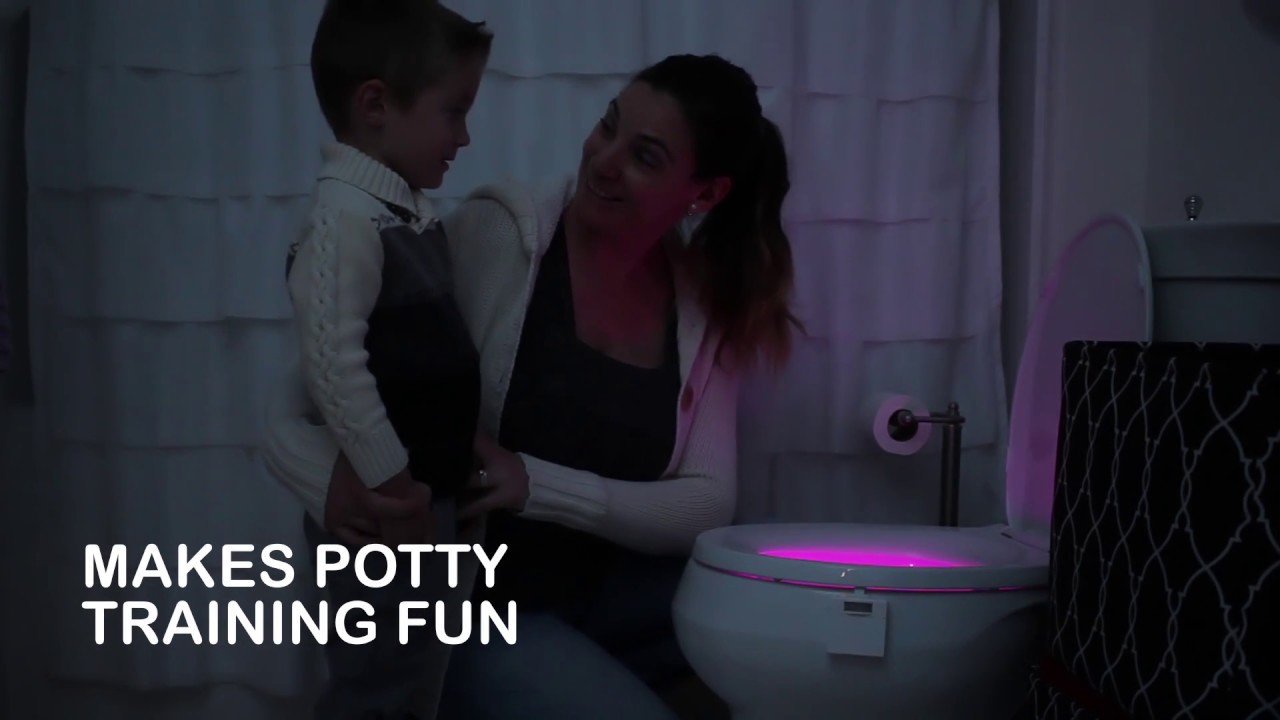 IllumiBowl Toilet Night Light Projector