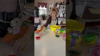Easter sugar eggs for my friends 2024