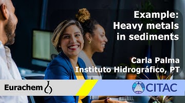 Using validation for MU: Example - Heavy metals in sediments - Carla Palma
