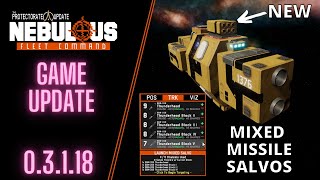 Mixed Salvos | Minor Update | NEBULOUS: Fleet Command