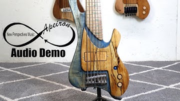Six String Apeiron Bass Audio Demo - Design your own at ApeironBass.com