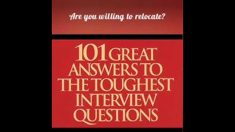 🎯 Are you Willing to Relocate? - Interview Question with Answer
