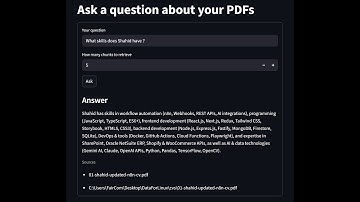 Document RAG AI Agent