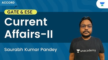Current Affairs - II | Saurabh Kumar Pandey