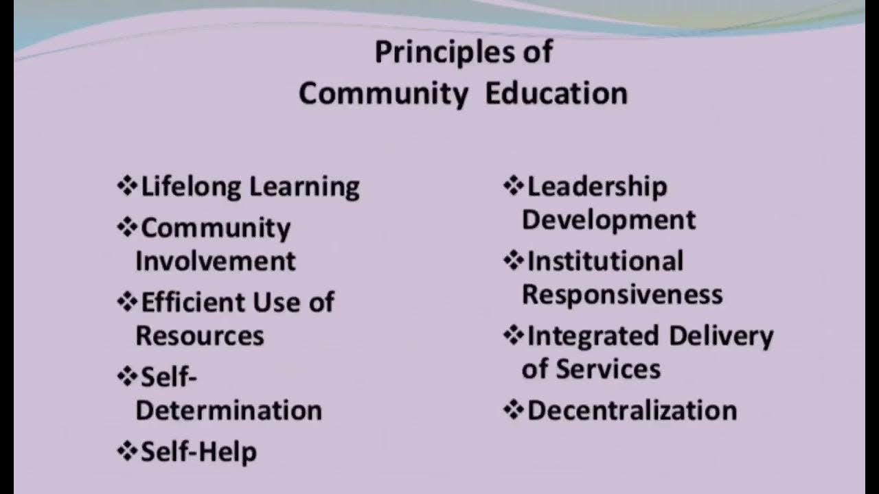 importance of community education and training in social work