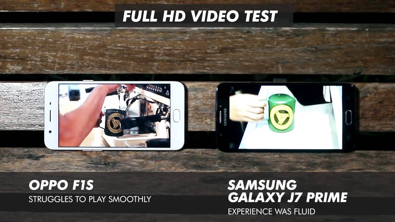 Samsung Galaxy J7 Prime vs. Oppo F1s
