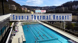 Бассейн под открытым небом Saunia Thermal Resort в Карловых Варах | Karlovy VARY | Мир саун