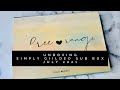 Unboxing | Simply Gilded Sub Box | July 2021 | Free Range | **Spoiler - Mystery Item Revealed**