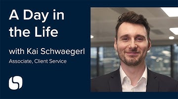 A Day in the Life of Kai Schwaegerl, Client Service Associate at AlphaSights