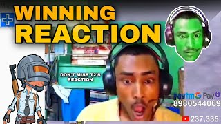 Winning Reaction Pubg Mobile T2 Gaming Lolzzz Pov Funny Don T Miss T2 S Expression 