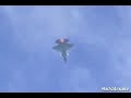 F-35 vertical maneuvers shows very high T/W ratio