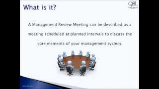 Video - How to run a Management Review Meeting