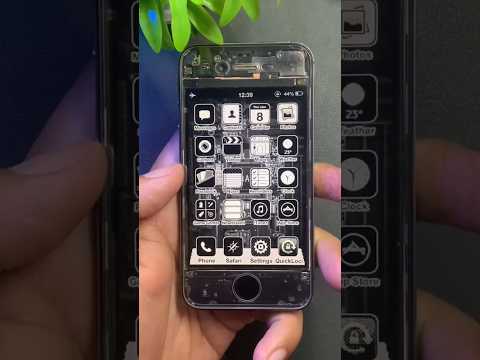 Transparent IPhone 4s Hand Made Everything Of IOS Shorts 