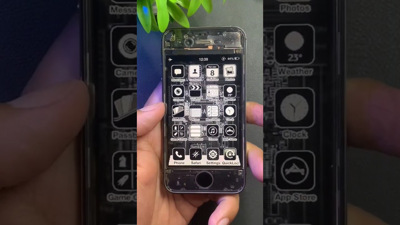 Transparent iPhone 4s Hand Made | Everything Of iOS 