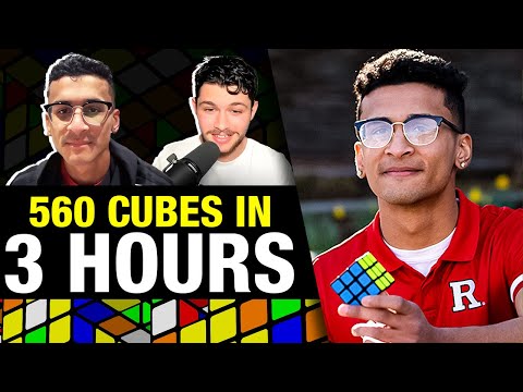 Dylan Sadiq Reveals The Secrets To The Rubix Cube! The College Cuber.