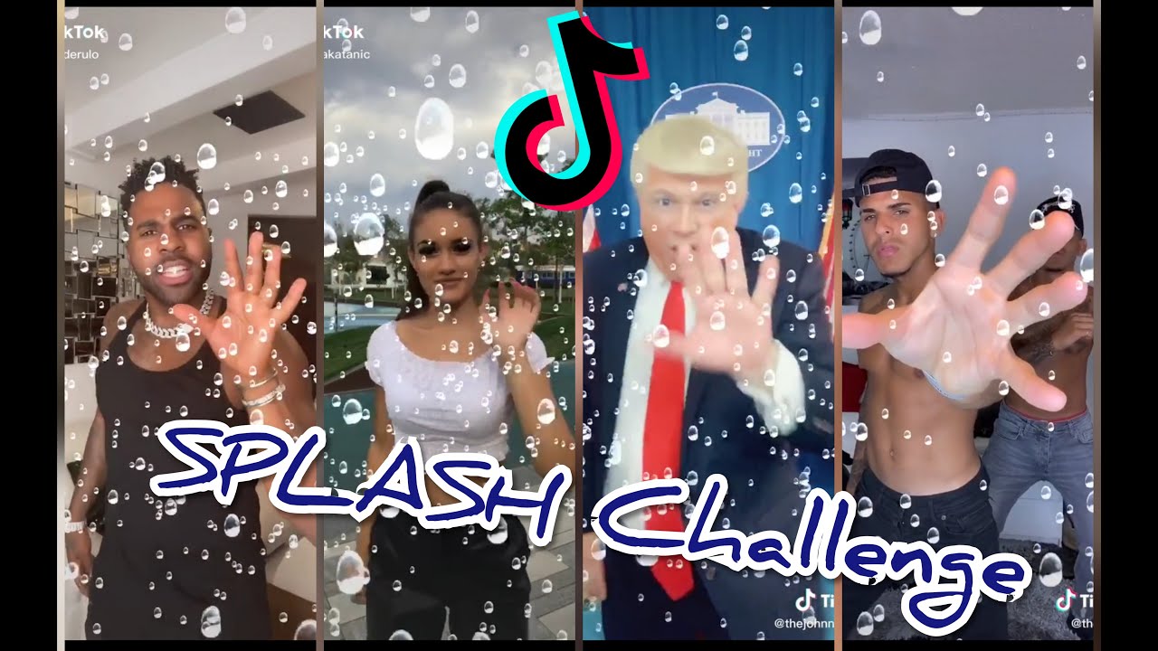 SPLASH Mashup Challenge || Raindrop Effect SPLASH Challenge || TikTok Video Compilation ❤️