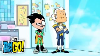 Video thumbnail of "Robin vs. Washington | Teen Titans Go! | Cartoon Network"