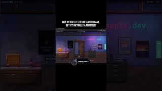 This Website Turned a Portfolio Into a Video Game