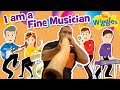 I am a fine musician  kids musical instrument song  the wiggles