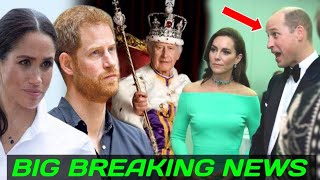 ROYALS IN SHOCK King Charles is being urged by Princess Kate to ask Harry to meet with William