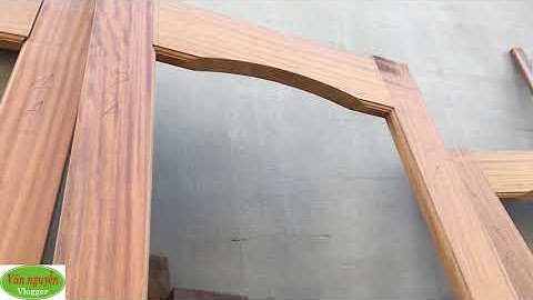 Cửa đại gỗ lim ở dạng mộc cực đẹp - Chuyện nhà mộc - Cùng chọn gỗ lim làm cửa đại siêu đẹp