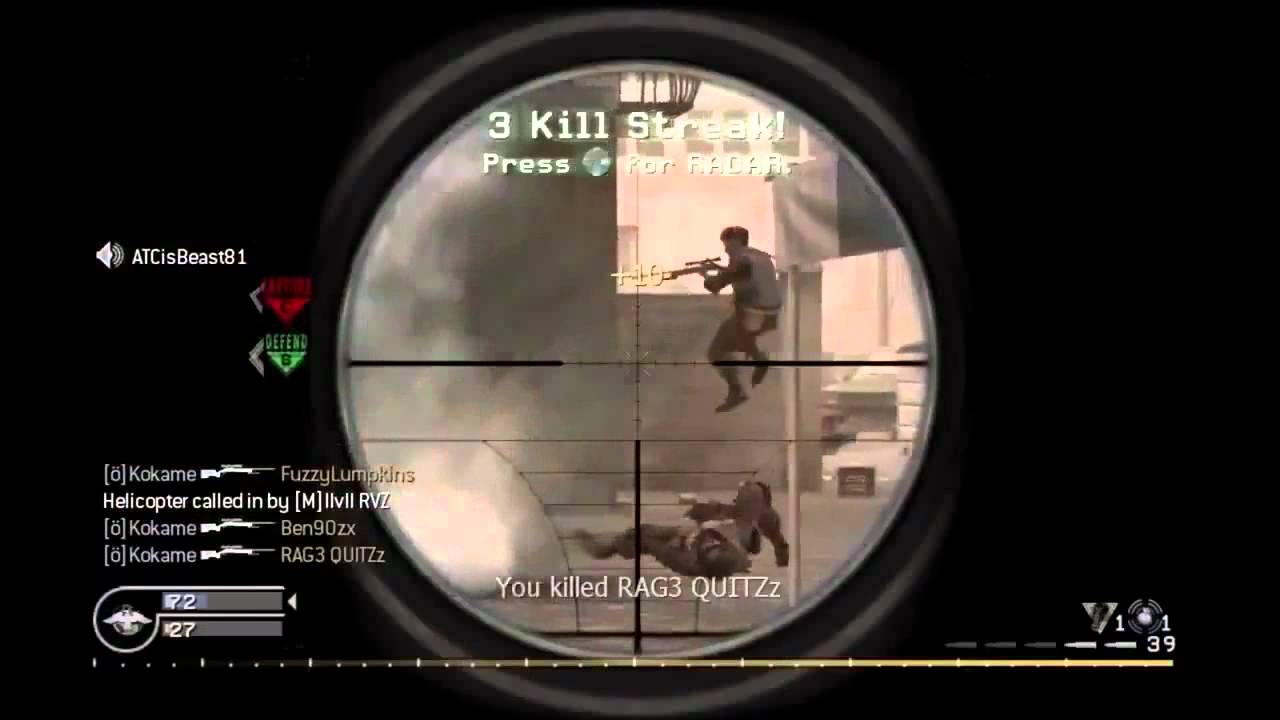 Cod4 #1 - Insane Killfeed!