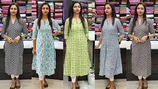 COTTON KURTIS COLLECTIONS || 𝐕𝐈𝐃𝐄𝐎#2679 || 𝐆𝐋𝐈𝐓𝐙𝐈𝐍𝐃𝐈𝐀 FASHIONS screenshot 4