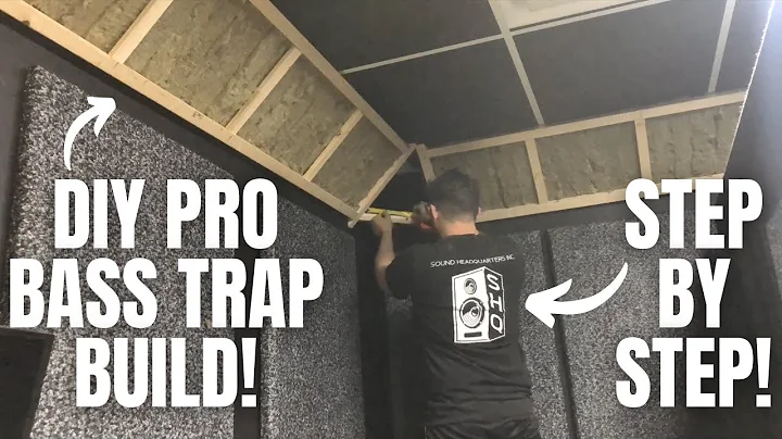 HOW TO BUILD DIY PRO BASS TRAPS WITH CUSTOM TRIM!