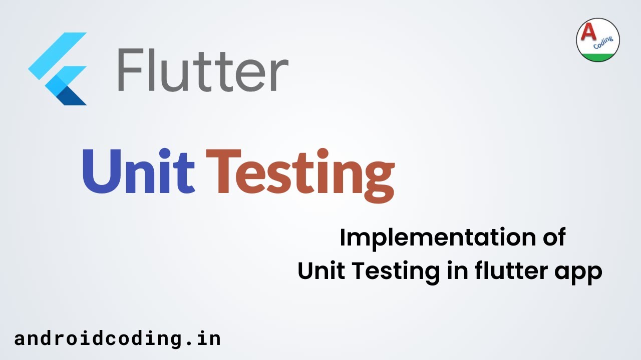 Flutter unit testing tutorial for beginners || Source in description 