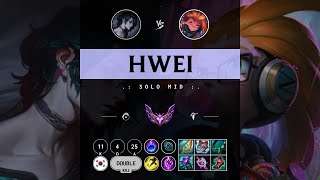 Hwei Mid vs Zoe - KR Master Patch 14.9